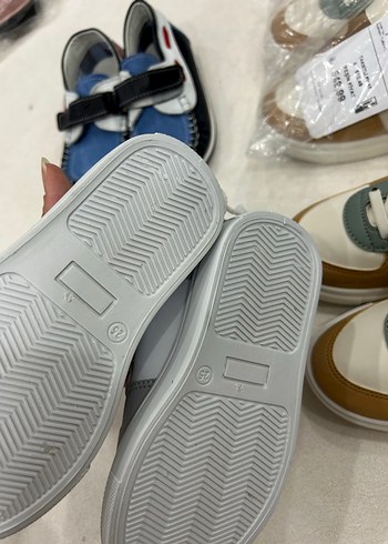 Çocuk Çok Renkli Sneakers Velcro Bantlı - Görsel 7