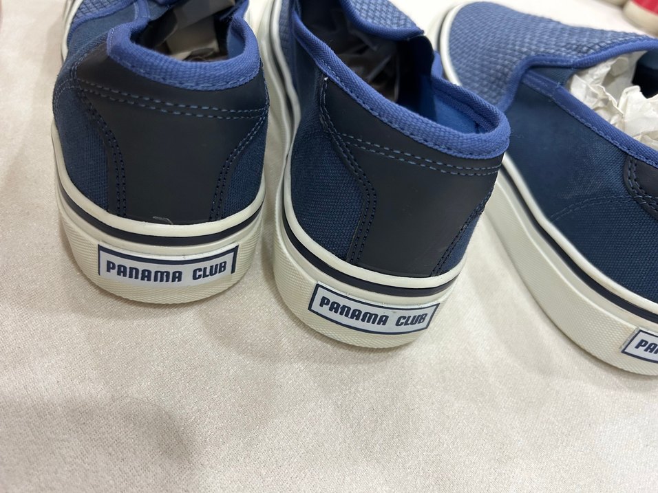 Mavi Gri Bağcıksız Erkek Günlük Ayakkabı - Görsel 4