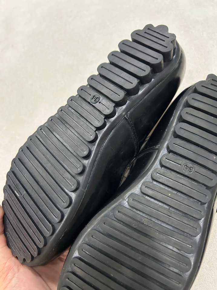 Kız Çocuk Siyah Tokalı Babet - Görsel 3