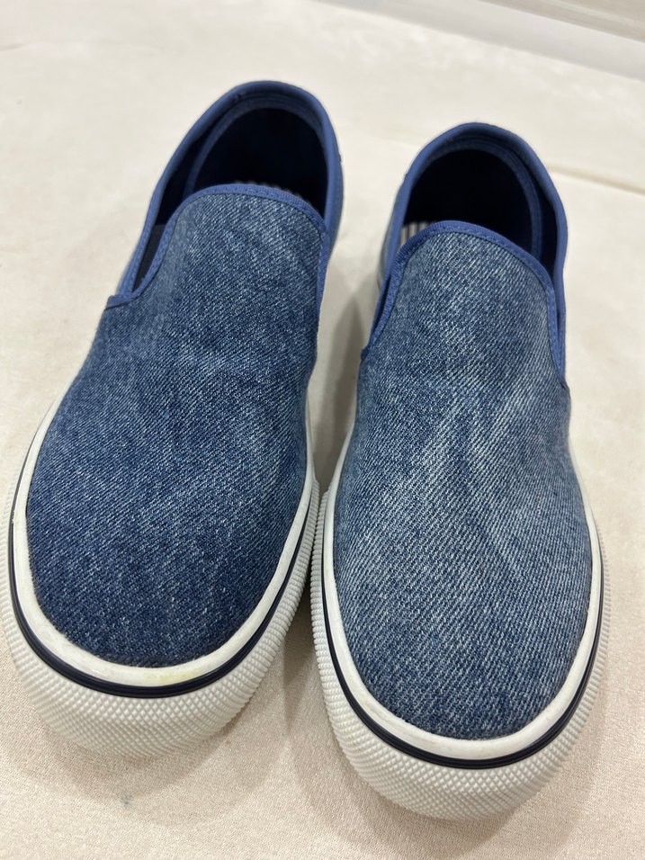 Erkek Mavi Denim Espadril Ayakkabı - Görsel 2
