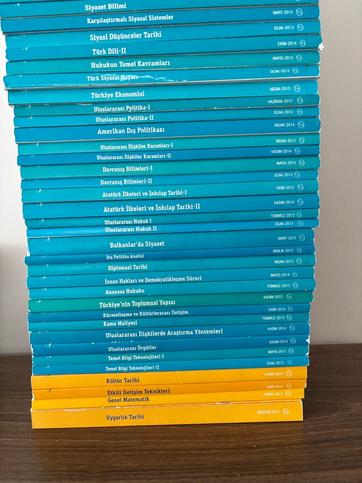 Aöf uluslararası ilişkiler bölümü kitap seti - Görsel 4
