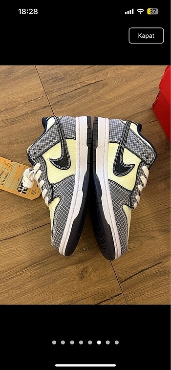 38 Beden çeşitli Renk Nike spor ayakkabı