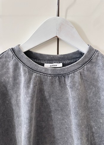 xs Beden Kemer Detaylı Kapüşonlu Siyah Baskılı Sweatshirt