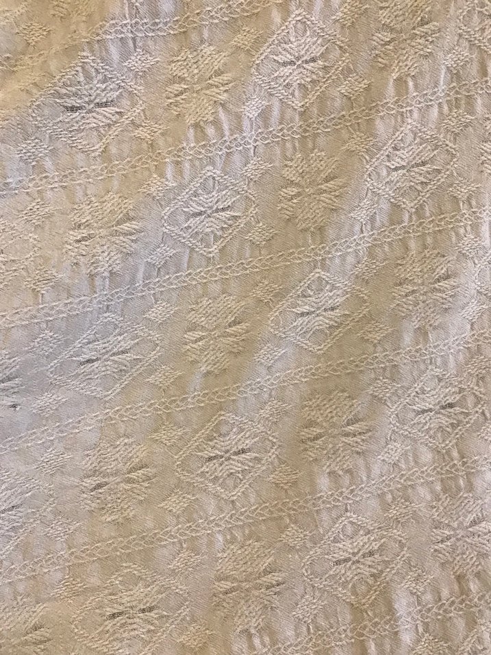 Beyaz Vintage Örtü - Görsel 3