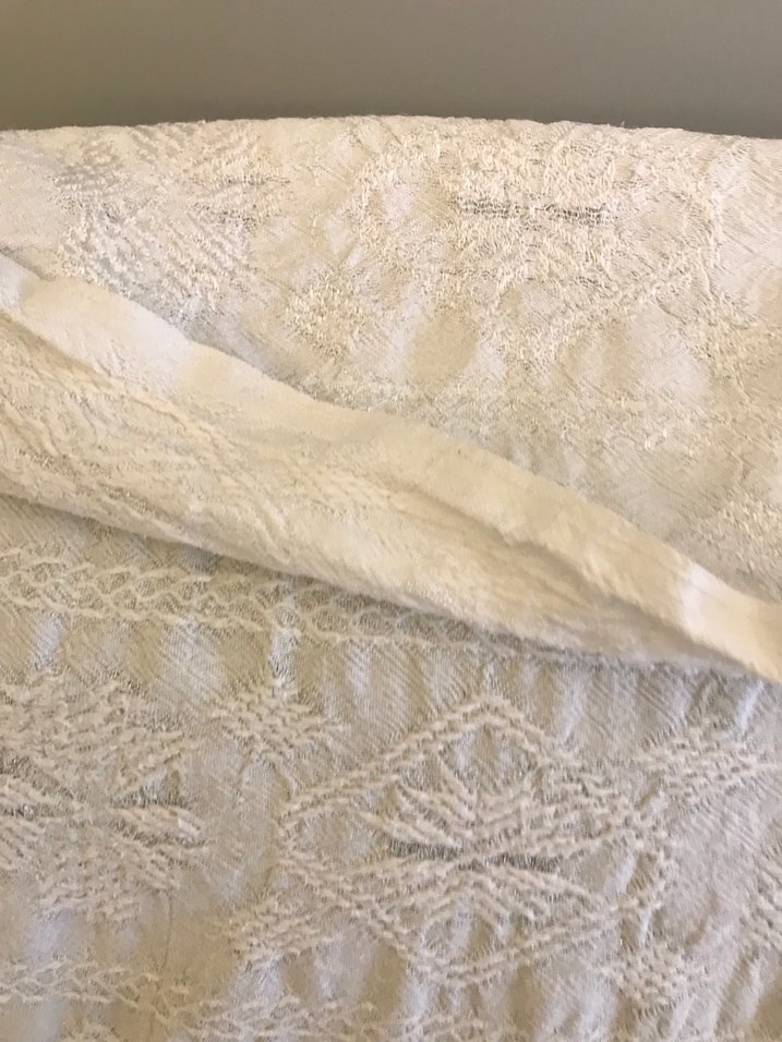 Beyaz Vintage Örtü - Görsel 2