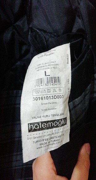 erkek ürünü hatemoğlu
