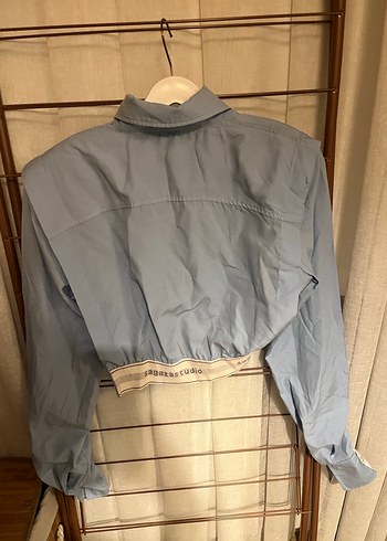 Sagaza crop gömlek - Görsel 2