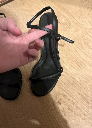 Gercek Deri Klasik Siyah Topuklu Kadın Akşam Ayakkabısı - Görsel 2