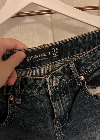 stradivarius kot pantolon - Görsel 3