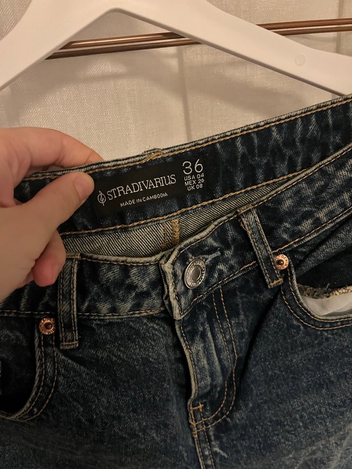 stradivarius kot pantolon - Görsel 3