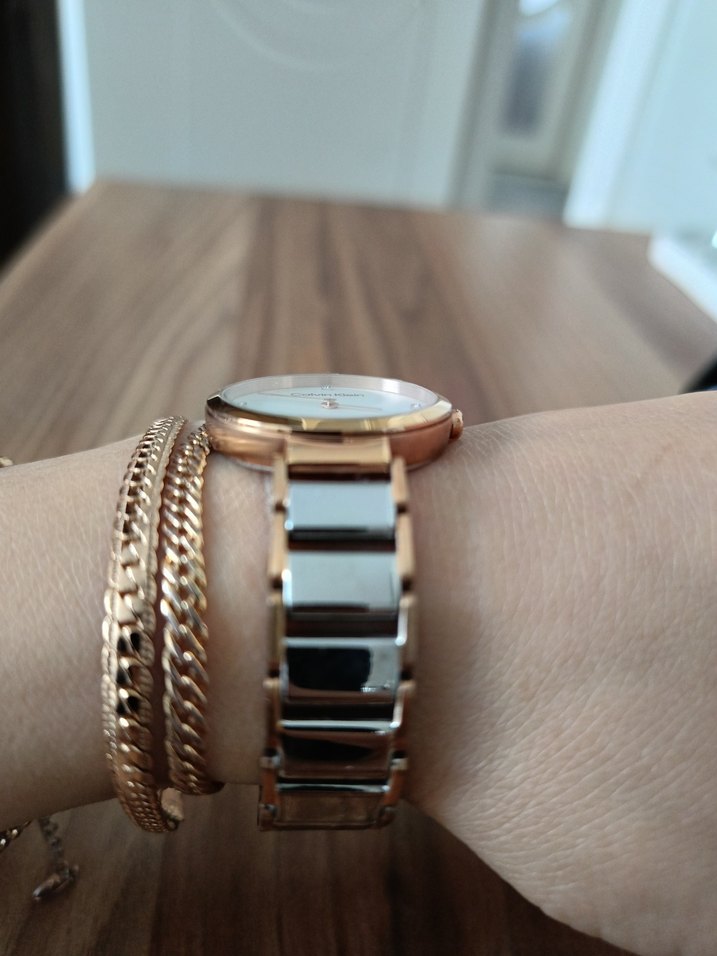 Calvin Klein Kadın Rose Renkli kol Saati - Görsel 3