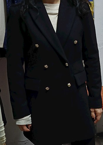 Mango Kaşe kadın kaban - Görsel 10