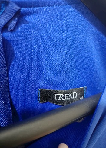 Drapeli Lacivert Uzun Abiye Elbise - Görsel 6