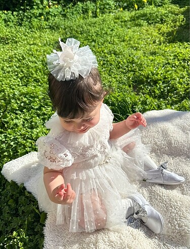 6 Ay Beden Kız bebek romper
