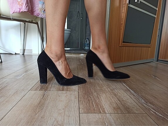 Kalın topuklu ayakkabı stiletto