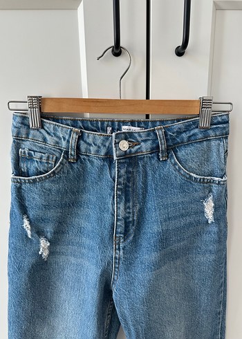 34 Beden Zara Düz Kesim Jean