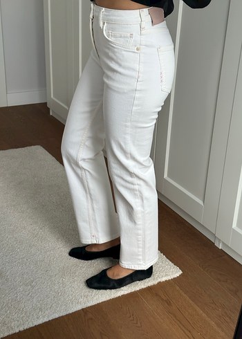 xs Beden Scotch & Soda Beyaz Jean