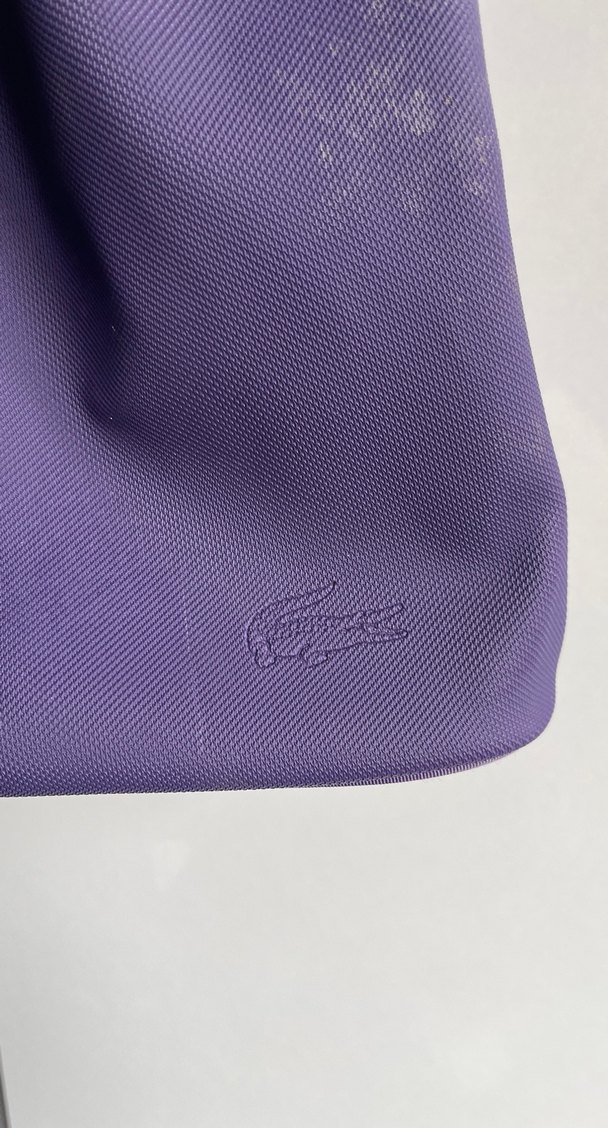 Mor Deri Kadın Çanta - Minimalist ve Kemer Detaylı - Görsel 3