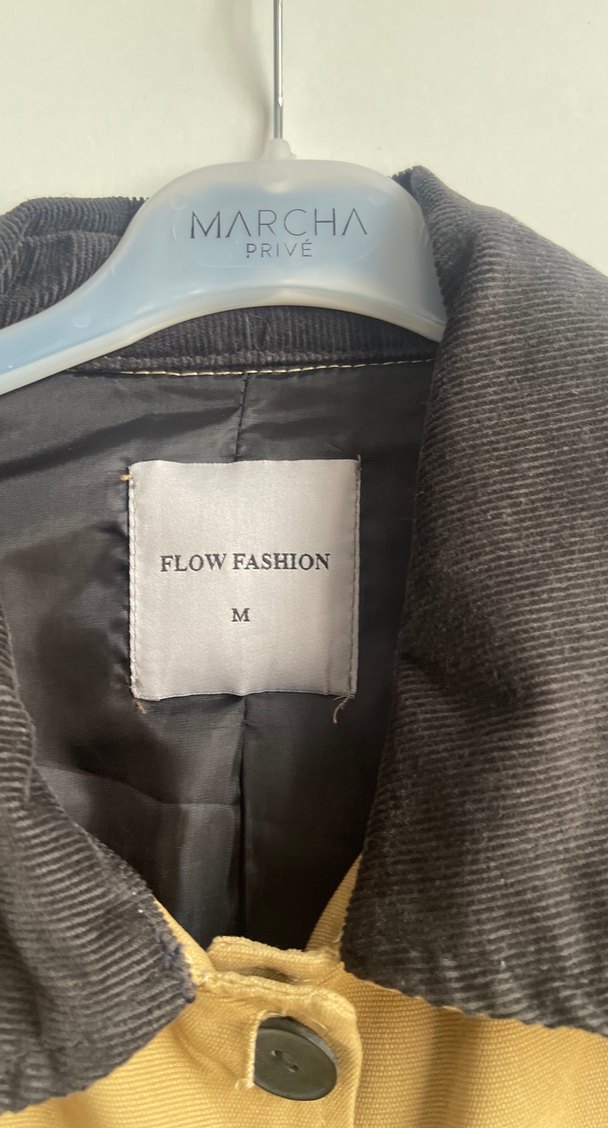 Düğmeli Bej Kadın Ceket - Görsel 2