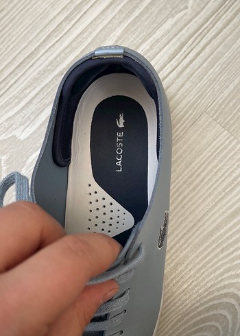 Kadın Mavi Lacoste Bağcıklı Spor Ayakkabı - Görsel 2