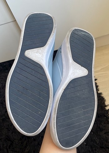 Kadın Mavi Lacoste Bağcıklı Spor Ayakkabı - Görsel 5