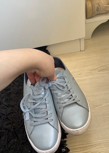 Kadın Mavi Lacoste Bağcıklı Spor Ayakkabı - Görsel 6