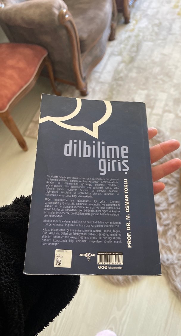 Dilbilime Giriş - Prof. Dr. M. Osman Toklu - Görsel 2
