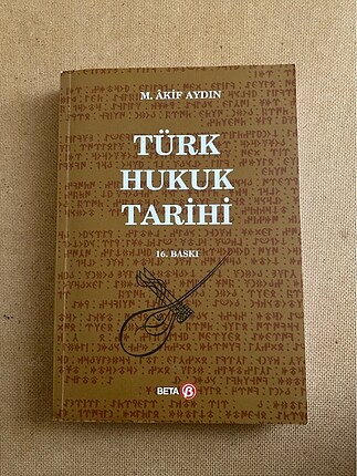 M. Akif Aydın - Türk Hukuk Tarihi