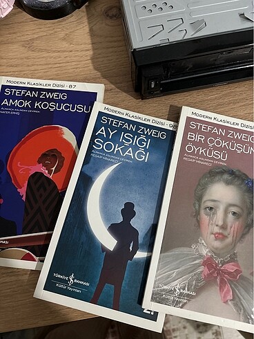 Stefan Zweig üçlü kitap