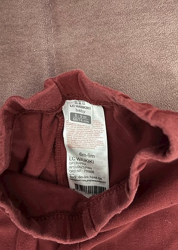 6-9 Ay Beden Erkek Çocuk patikli eşofman alt