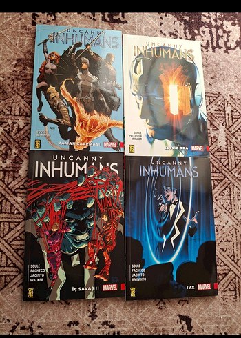 Uncanny Inhumans // Scarlet witch setleri 7 cilt toplamda