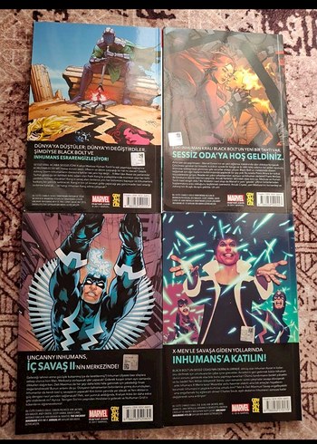 Beden Uncanny Inhumans // Scarlet witch setleri 7 cilt toplamda