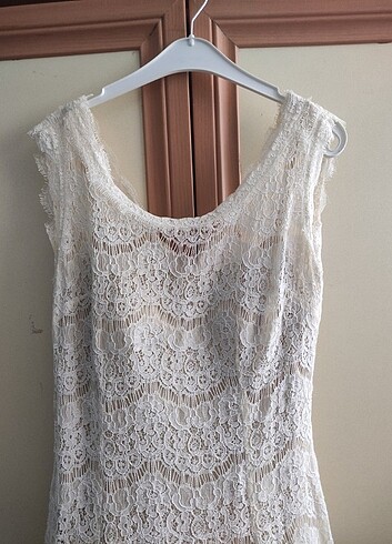 Dantelli elbise  - Görsel 2