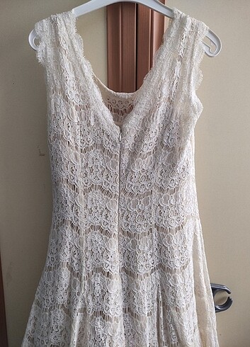 Dantelli elbise  - Görsel 6