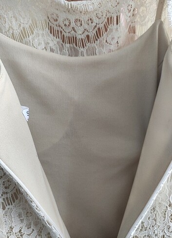 Dantelli elbise  - Görsel 7