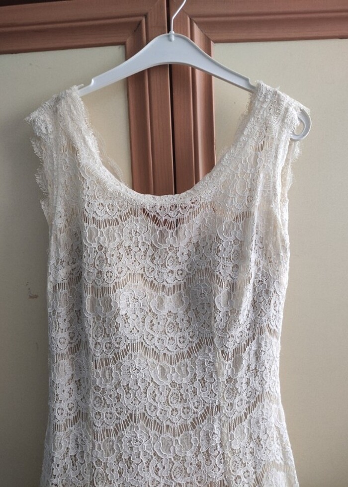 Dantelli elbise  - Görsel 2