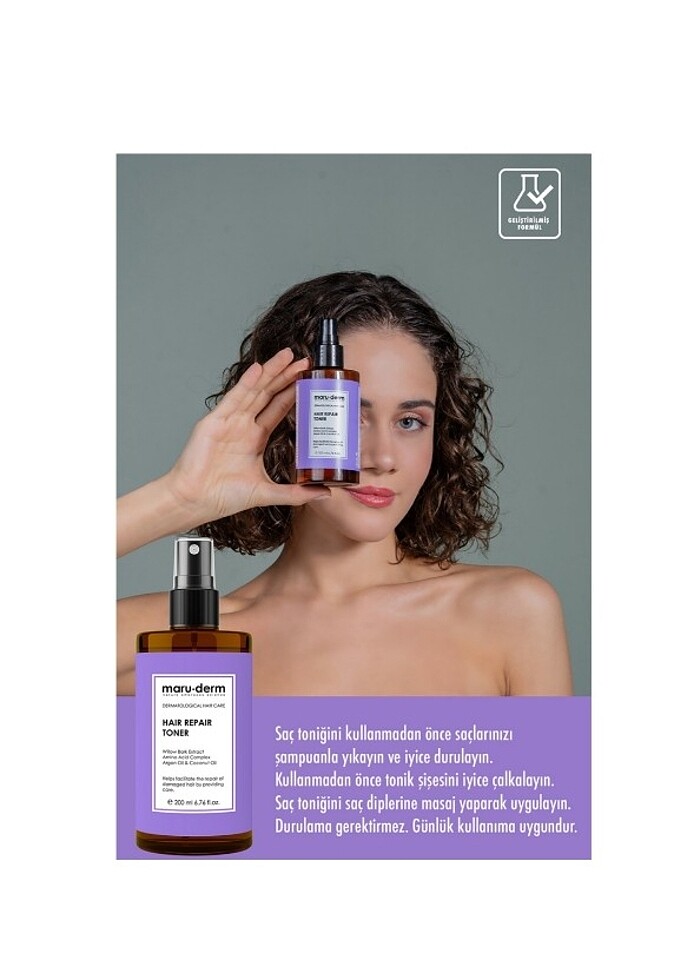 Maruderm onarıcı saç toniği - Görsel 4