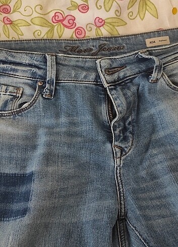 40 Beden mavi Renk Kot pantolon 