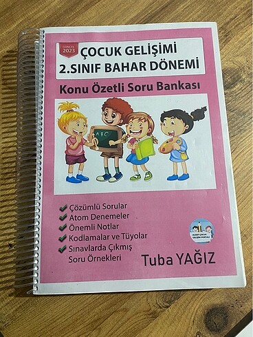 Lisans Çocuk Gelişimi 2. Sınıf Bahar Dönemi Kitabı