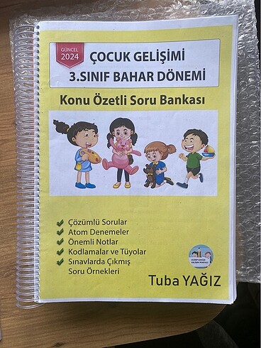 Çocuk Gelişimi 3.Sınıf Kitabı