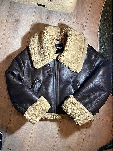 zara biker ceket mont