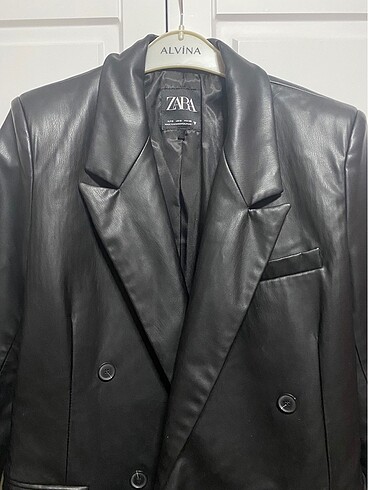 Zara Zara deri blazer ceket