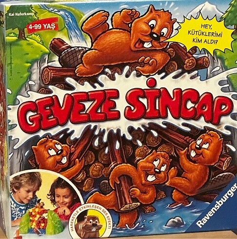 Ravensburger geveze sincap kutu oyunu