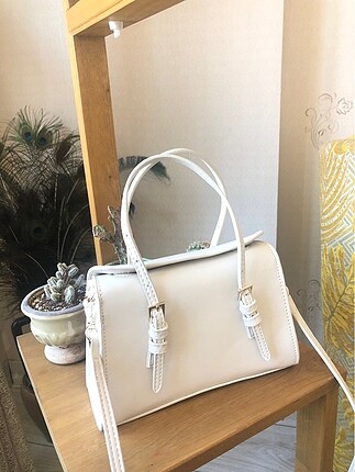 Zara beyaz mini çanta
