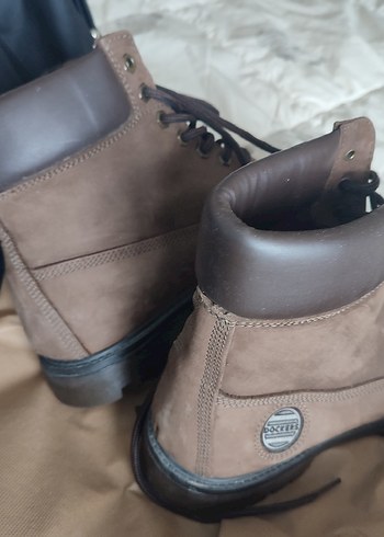 Kahverengi Süet erkek Topuklu Bot - Görsel 5