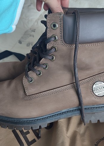 Kahverengi Süet erkek Topuklu Bot - Görsel 3