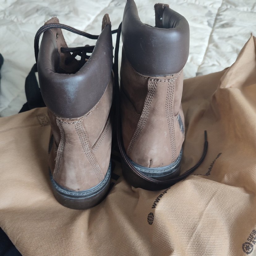 Kahverengi Süet erkek Topuklu Bot - Görsel 4