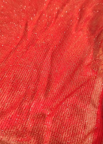 Kırmızı Parlak büstiyer - Görsel 4