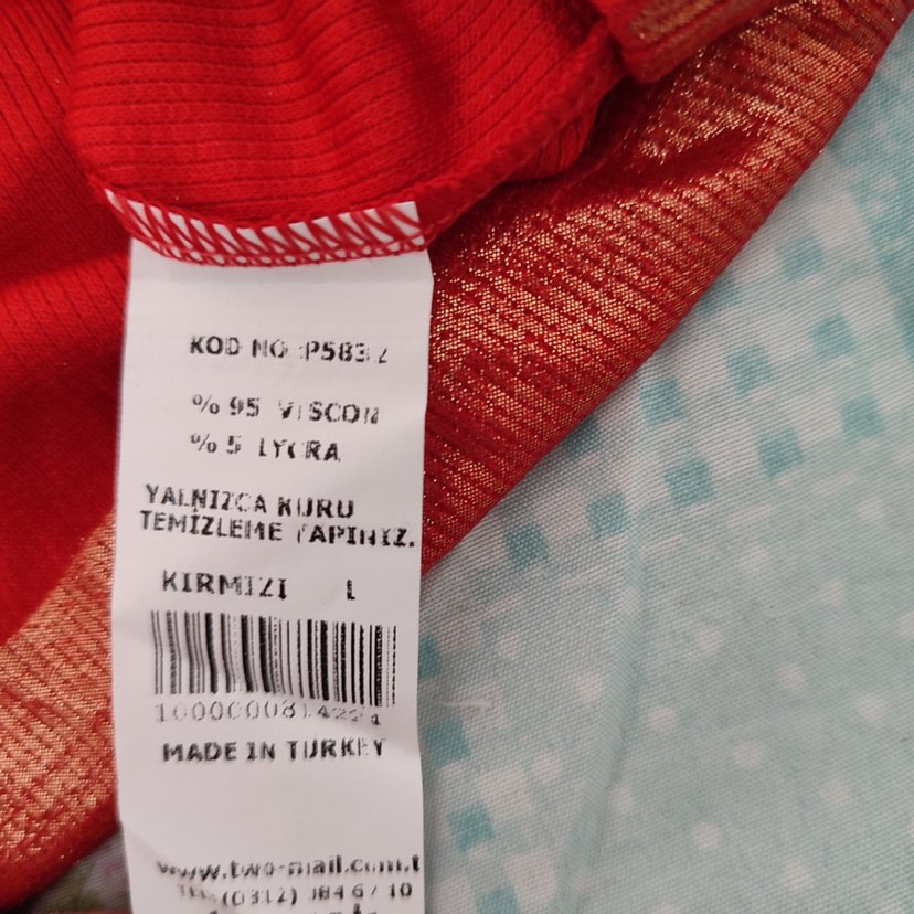 Kırmızı Parlak büstiyer - Görsel 5