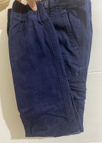Erkek Koyu Mavi Bol Kesim Kot Pantolon
